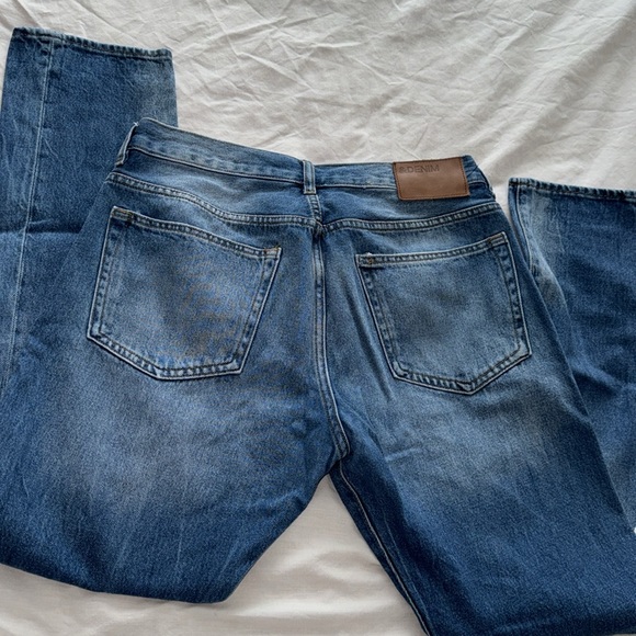 33x32 H&M SLIM TAPERED MENS JEANS DISTRESSED DENIM - Picture 4 of 4